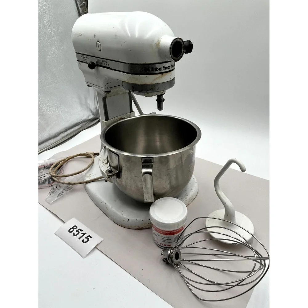 Vintage KitchenAid Hobart K5-A Electric Standalone Mixer 5qt White 300W